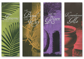 Easter banner set of 4