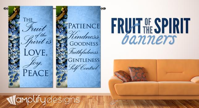 fruit of the spirit banners